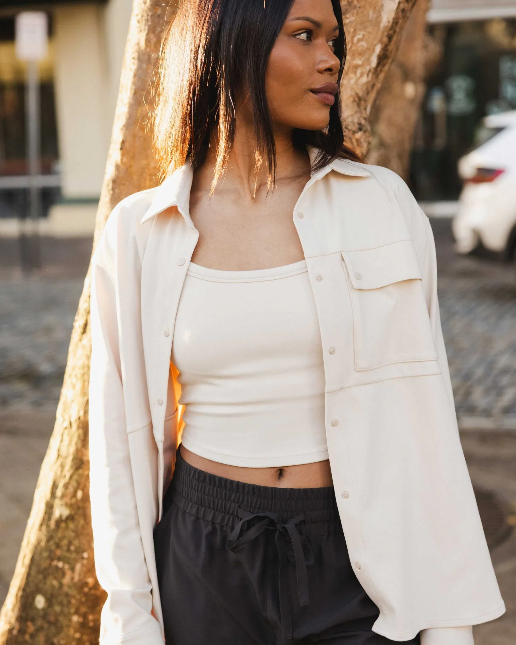 Nani Swimwear Outerwear|Tops|Cloud Base Camp Button Up