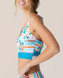 Nani Swimwear Swim Tops|Underwire V-Neck Crop
