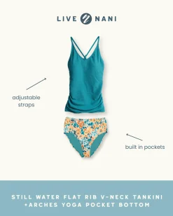 Nani Swimwear Swim Bottoms|Yoga Pocket Bottom