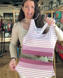 Nani Swimwear Swim Tops|Cut Back Crop