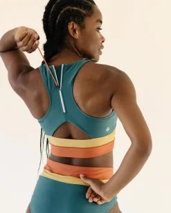 Nani Swimwear Swim Tops|Cut Back Crop