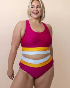 Nani Swimwear Swim Tops|Cut Back Crop