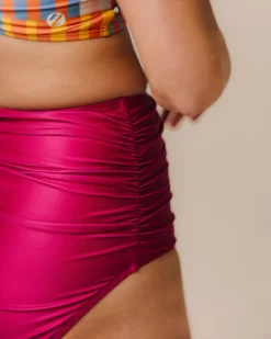 Nani Swimwear Swim Bottoms|Ruched High Rise Bottom