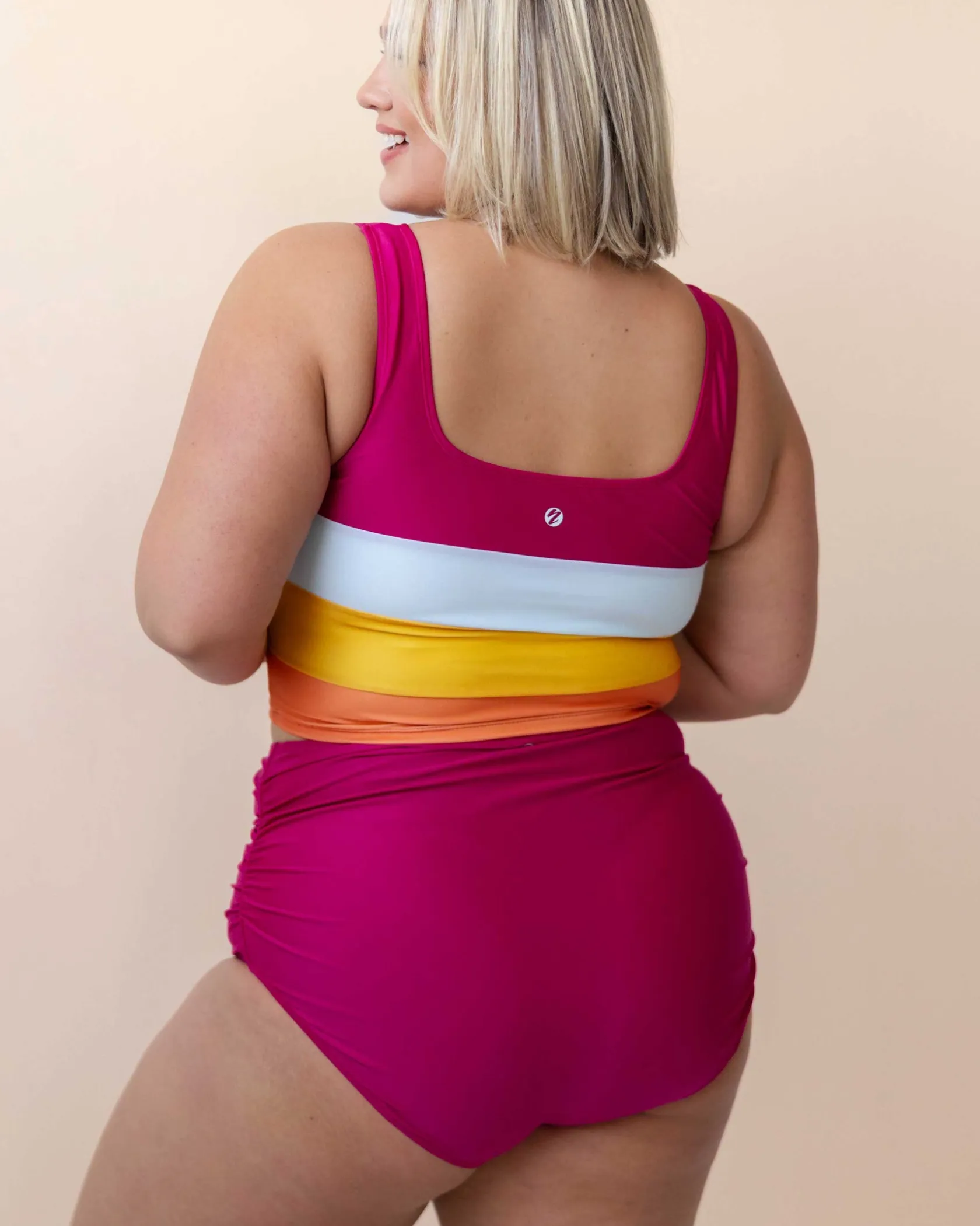 Nani Swimwear Swim Bottoms|Ruched High Rise Bottom