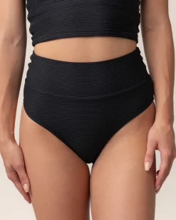 Nani Swimwear Swim Bottoms|Flat Rib Mid Rise Bottom