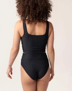 Nani Swimwear Swim Bottoms|Flat Rib Mid Rise Bottom