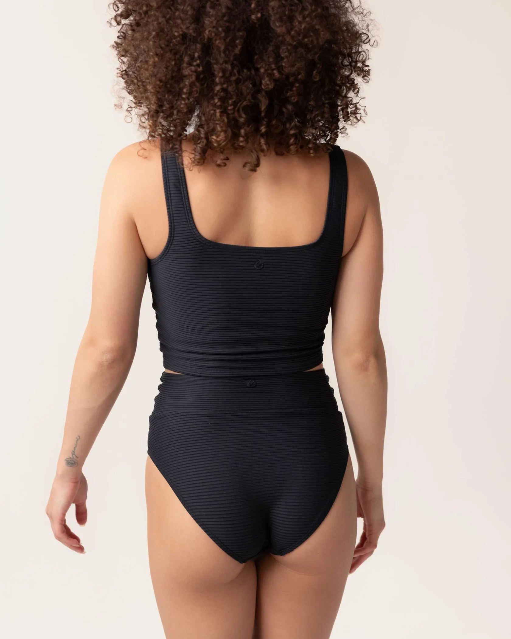 Nani Swimwear Swim Bottoms|Flat Rib Mid Rise Bottom