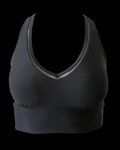 Nani Swimwear Swim Tops|Black Point Break Crop