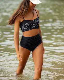 Nani Swimwear Swim Bottoms|Ruched High Rise Bottom