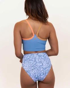 Nani Swimwear Mommy & Me|Family Matching|Scoop Neck Crop