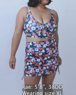 Nani Swimwear Swim Bottoms|Ruched Swim Skirt