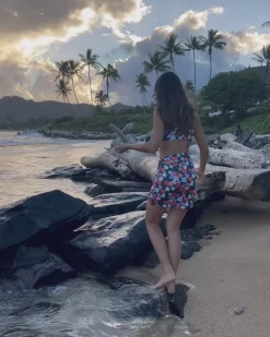 Nani Swimwear Swim Bottoms|Ruched Swim Skirt