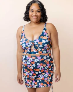 Nani Swimwear Swim Bottoms|Ruched Swim Skirt