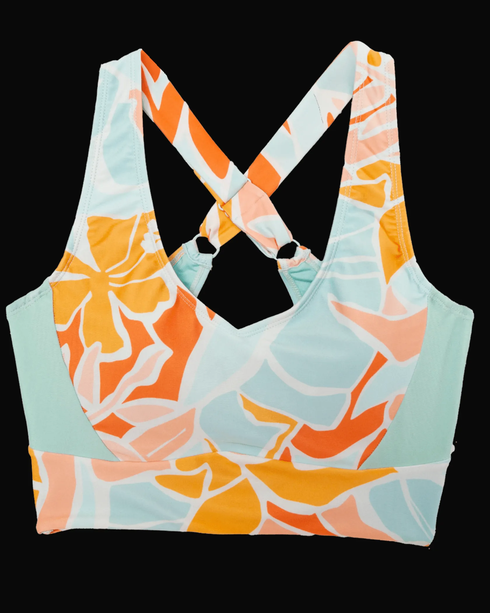 Nani Swimwear Swim Tops|Underwire V-Neck Crop