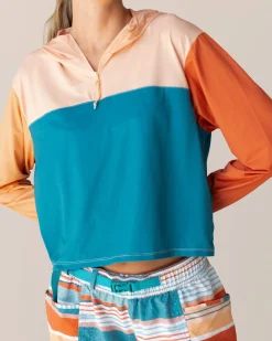 Nani Swimwear Swim Tops|Quarter Zip Sunshade
