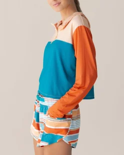 Nani Swimwear Swim Tops|Quarter Zip Sunshade