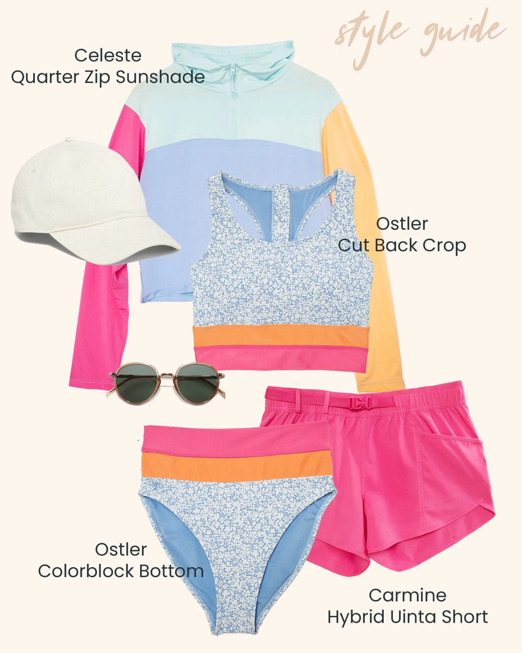 Nani Swimwear Sun Protection|Quarter Zip Sunshade