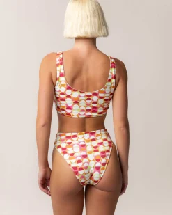 Nani Swimwear Swim Bottoms|Reversible High Leg Bottom