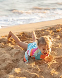Nani Swimwear Mommy & Me|Crest Mini Long Sleeve One Piece