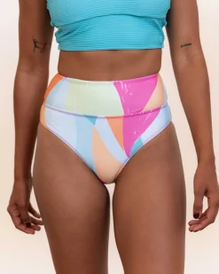 Nani Swimwear Mommy & Me|Swim Bottoms|Reversible High Rise Bottom
