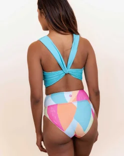 Nani Swimwear Mommy & Me|Swim Bottoms|Reversible High Rise Bottom