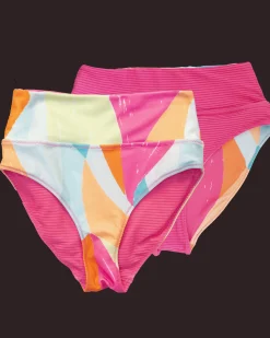 Nani Swimwear Mommy & Me|Swim Bottoms|Reversible High Rise Bottom