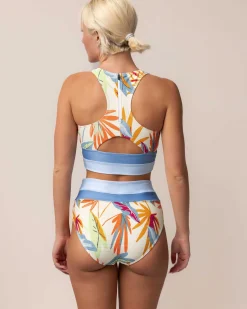 Nani Swimwear Swim Tops|Cut Back Crop
