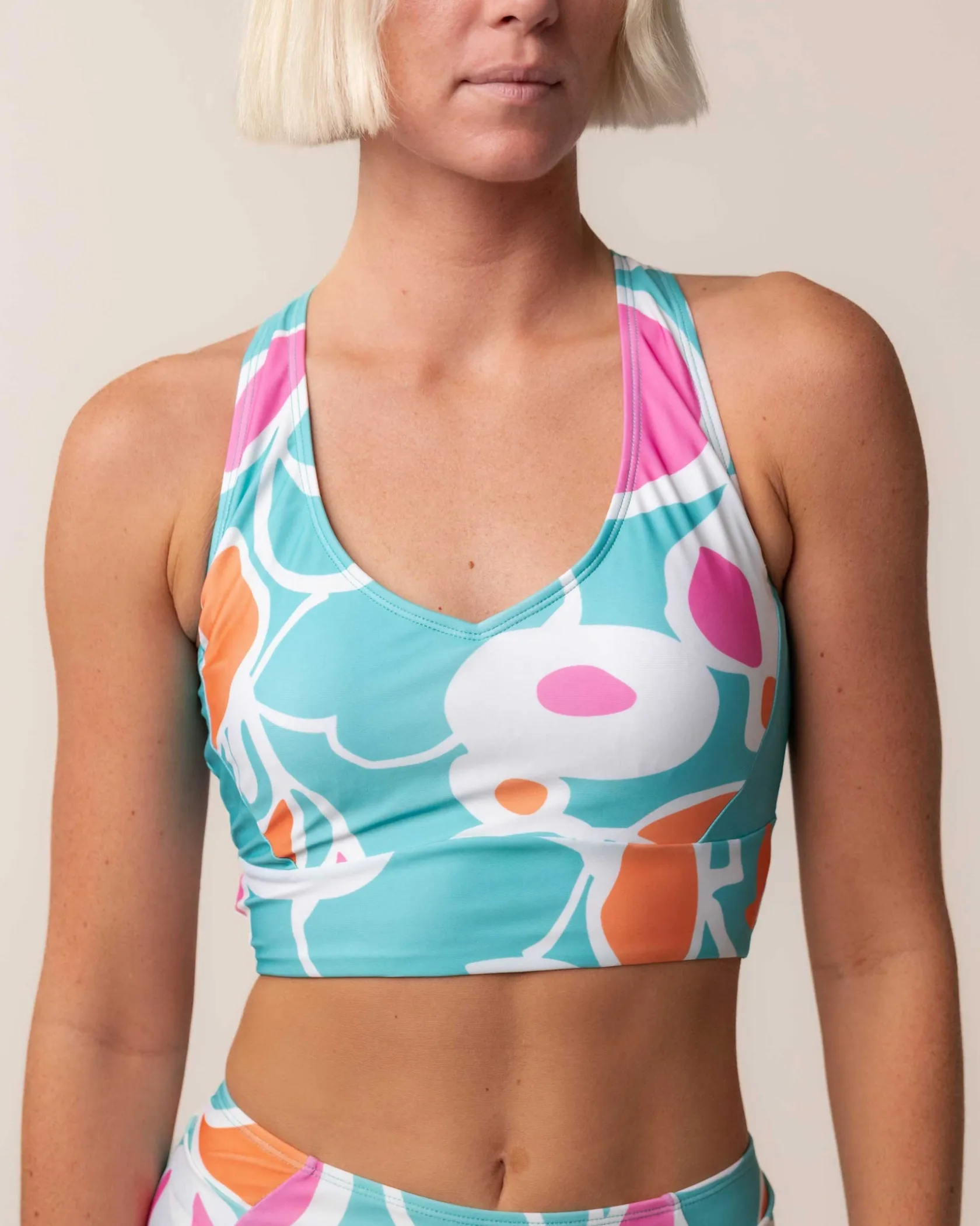 Nani Swimwear Swim Tops|Underwire V-Neck Crop