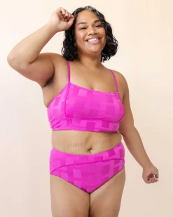Nani Swimwear Swim Tops|Flamingo Surf Crop