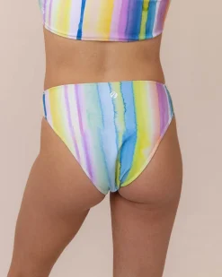 Nani Swimwear Swim Bottoms|Flat Rib Reversible High Leg Bottom