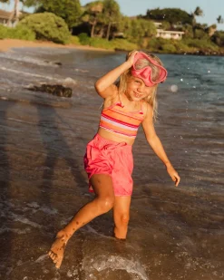 Nani Swimwear Mommy & Me|Girls Hybrid Lake Short