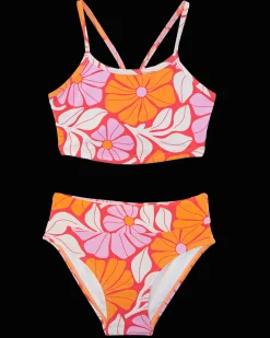 Nani Swimwear Mommy & Me|Girls Scoop Neck Crop Set