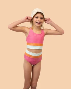 Nani Swimwear Mommy & Me|Girls Cut Back Crop Set
