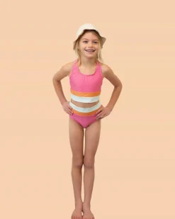 Nani Swimwear Mommy & Me|Girls Cut Back Crop Set