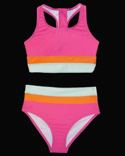 Nani Swimwear Mommy & Me|Girls Cut Back Crop Set