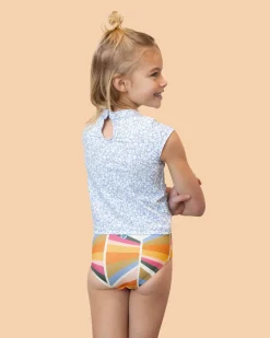 Nani Swimwear Mommy & Me|Girls Mini Swim Tee Set