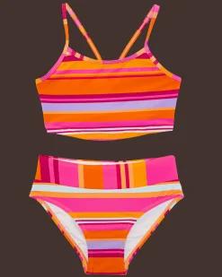 Nani Swimwear Mommy & Me|Girls Scoop Neck Crop Set