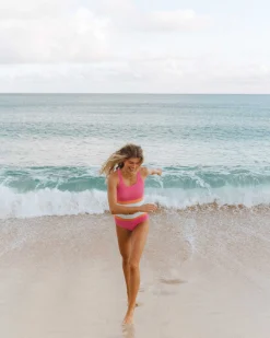 Nani Swimwear Mommy & Me|Swim Tops|Cut Back Crop