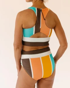 Nani Swimwear Swim Tops|Cut Back Crop