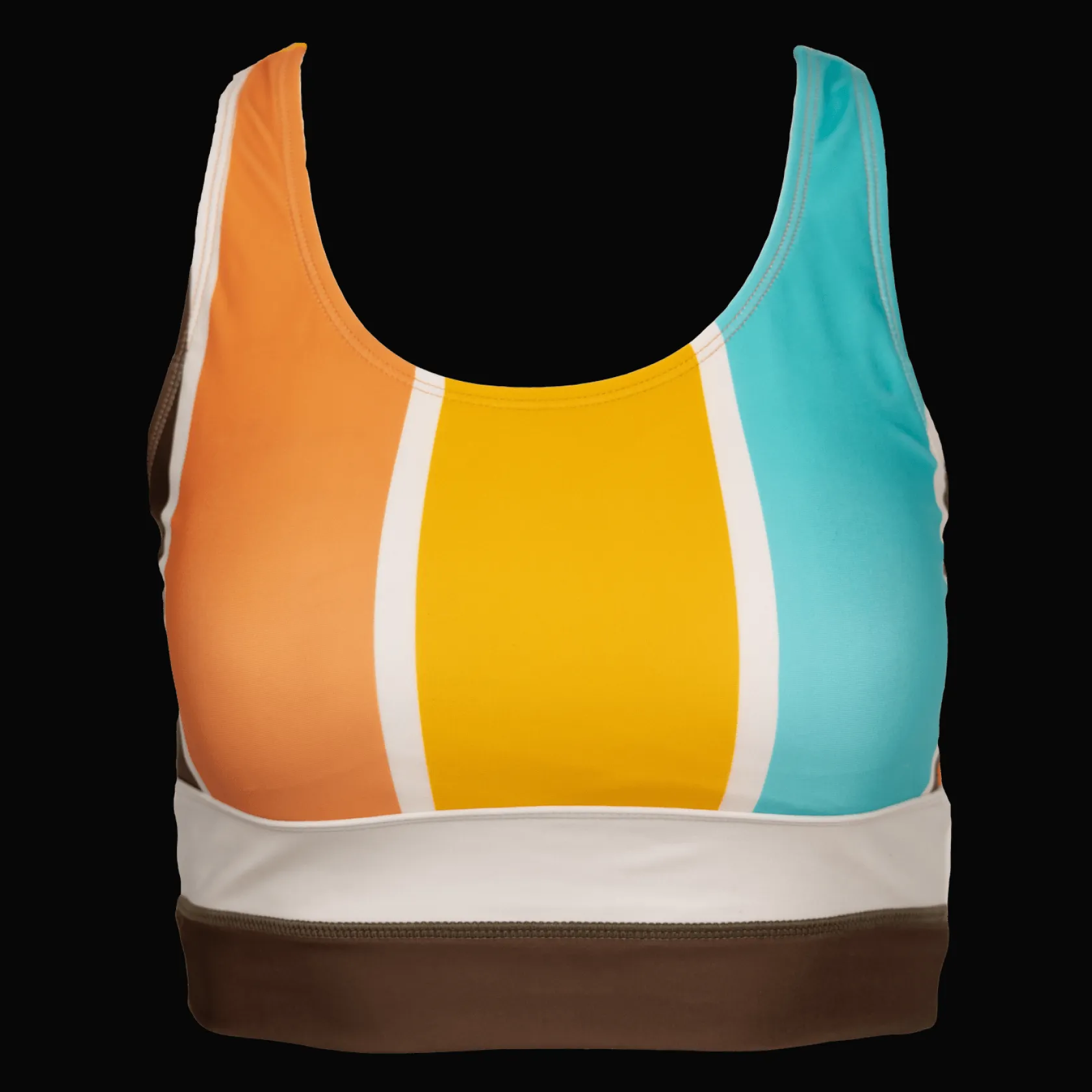 Nani Swimwear Swim Tops|Cut Back Crop
