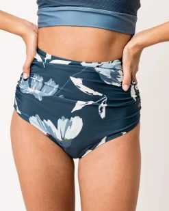 Nani Swimwear Swim Bottoms|Ruched High Rise Bottom