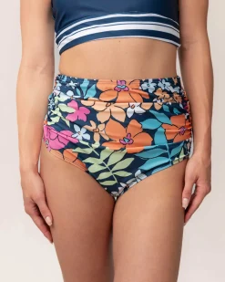 Nani Swimwear Swim Bottoms|Ruched High Rise Bottom