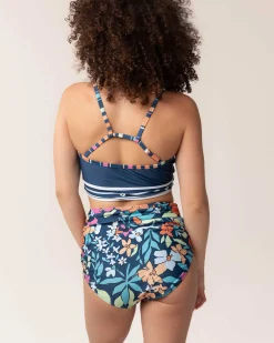 Nani Swimwear Swim Bottoms|Ruched High Rise Bottom