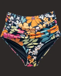 Nani Swimwear Swim Bottoms|Ruched High Rise Bottom