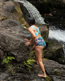 Nani Swimwear Swim Bottoms|Ruched High Rise Bottom