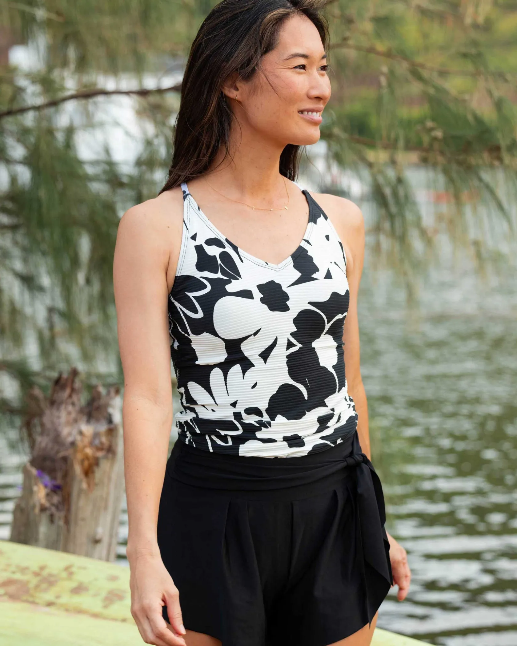 Nani Swimwear Swim Tops|V-Neck Tankini