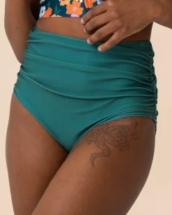 Nani Swimwear Swim Bottoms|Ruched High Rise Bottom