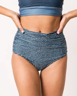 Nani Swimwear Swim Bottoms|Ruched High Rise Bottom