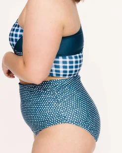 Nani Swimwear Swim Bottoms|Ruched High Rise Bottom
