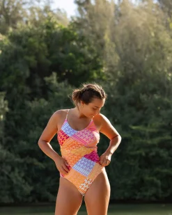 Nani Swimwear Mommy & Me|One Pieces|Ruched One Piece